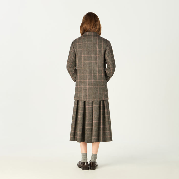 Daks London SINGLE BREASTED CHECKED BLAZER