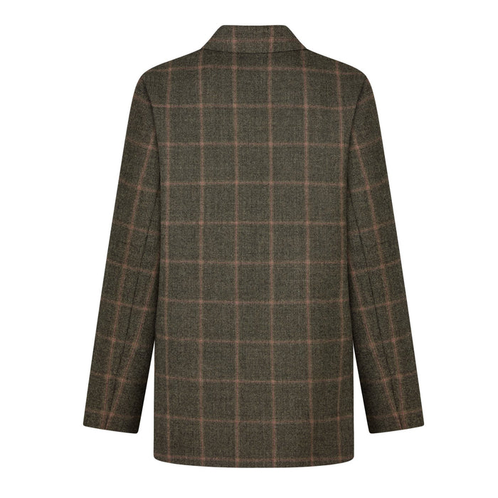 Daks London SINGLE BREASTED CHECKED BLAZER