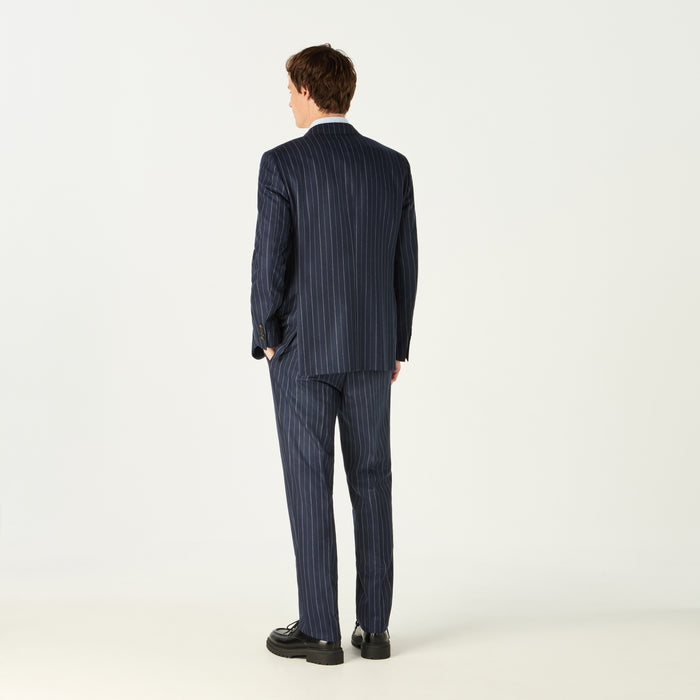 Daks London SINGLE BREASTED PINSTRIPE SUIT