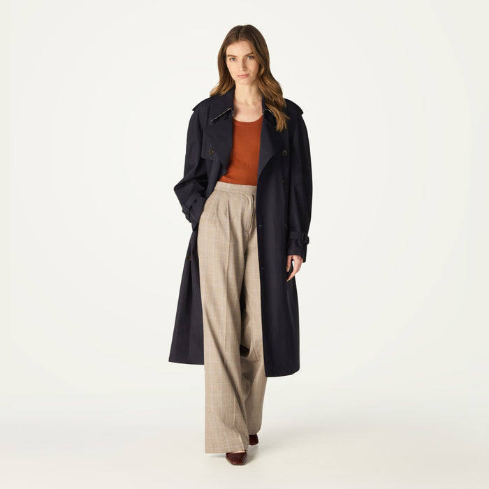daks london WIDE LEG TROUSER
