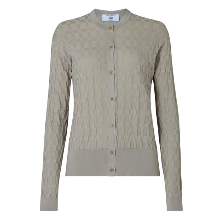 Daks London DAKS X JOHN SMEDLEY HOUSE CHECK CARDIGAN