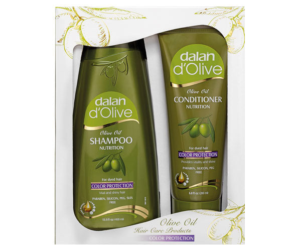 dalan d'olive Color Protection Hair Care Gift Pack 400mL + 200mL