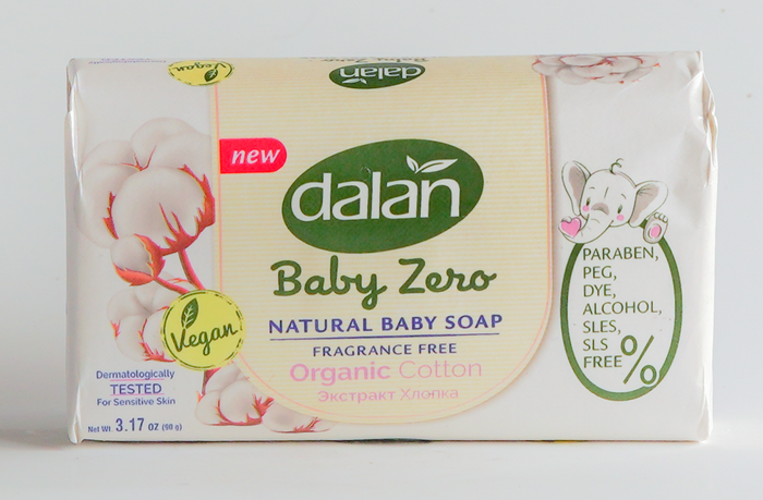 dalan d'olive Dalan Baby Zero Organic Cotton Soap 90g