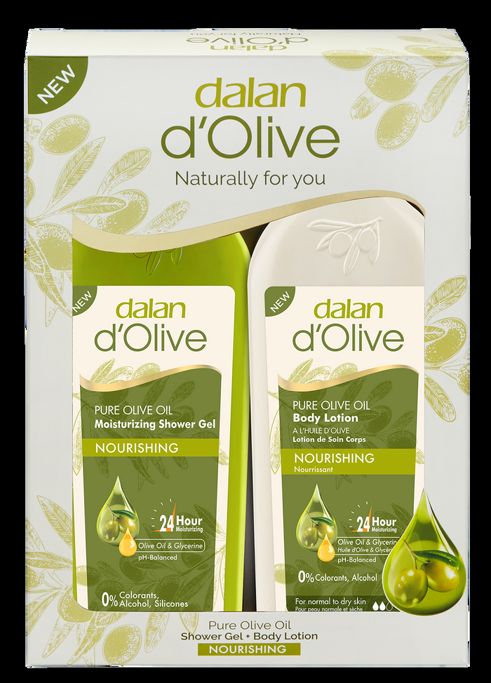 dalan d'olive Nourish & Moisturize Body Gift Pack