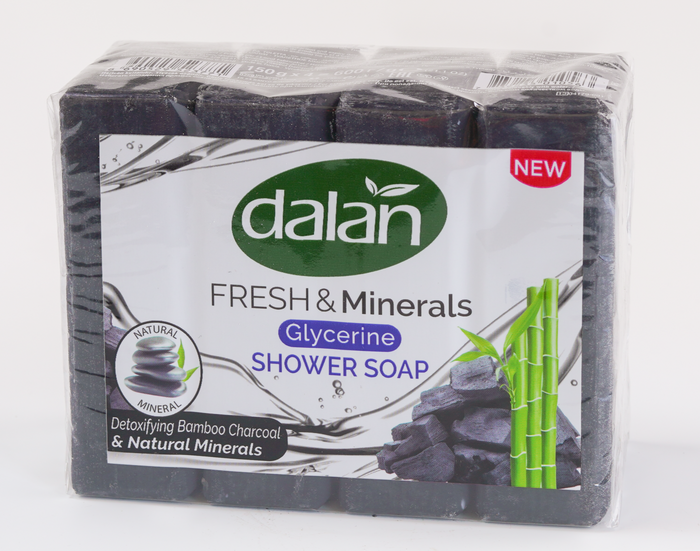 dalan d'olive Dalan Fresh & Minerals Bamboo Charcoal & Natural Minerals Soap 150g