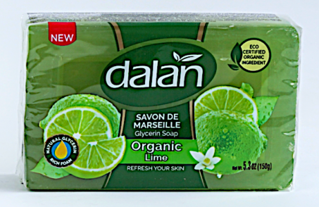 dalan d'olive Dalan Glycerine Soap Organic Lime 150g