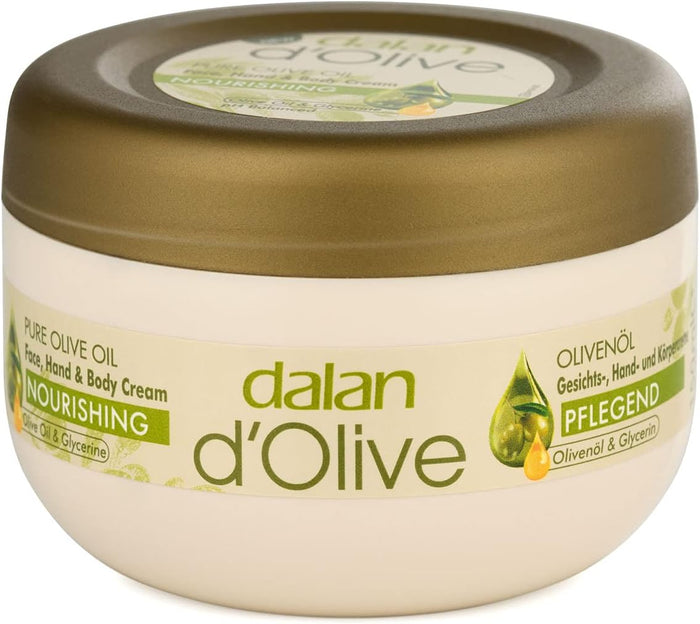 dalan d'olive Dalan Vegan Face Cream Olive Oil 150mL Tub dalan d'olive Dalan Vegan Face Cream Olive Oil 150mL Tub