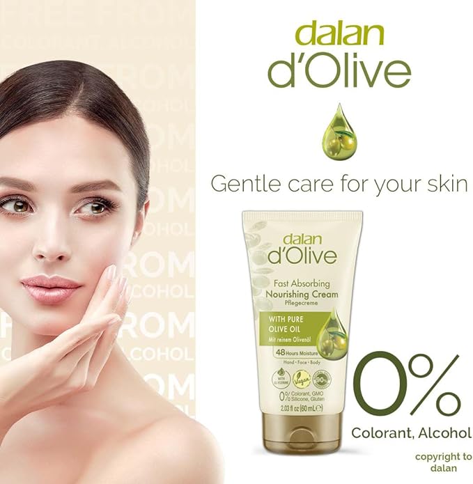 Dalan D'olive Dalan Vegan Face Cream – Olive Oil & Glycerine