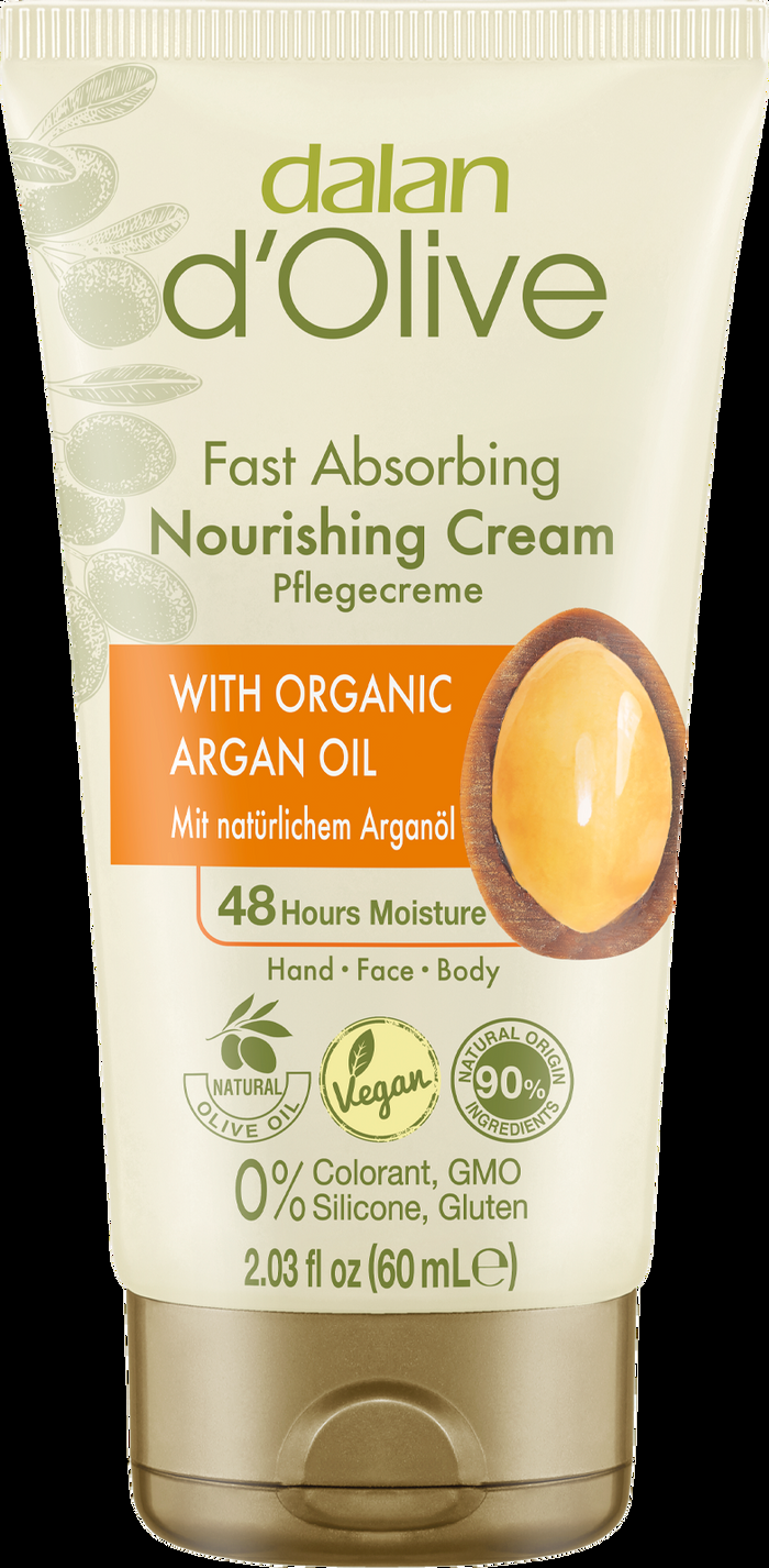 dalan D'olive Dalan Vegan Face Cream Organic Argan 60mL