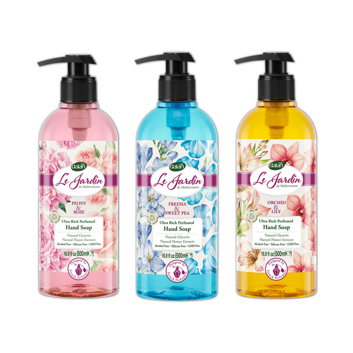 Dalan D'olive Le Jardin Freesia & Sweet Pea Hand Wash 500mL