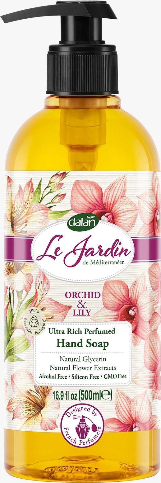 dalan d'olive Le Jardin Orchid & Lily Hand Wash - 500mL dalan d'olive Le Jardin Orchid & Lily Hand Wash - 500mL