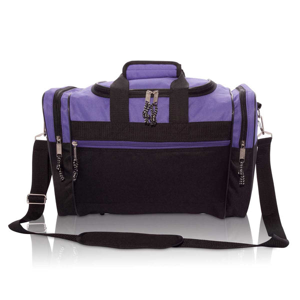 Dalix Dalix 17" Blank Duffel Bag Travel Size Sports Durable Gym Bag