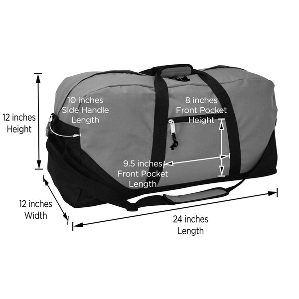 Dalix Dalix 25" Big Adventure Large Gym Sports Duffel Bag