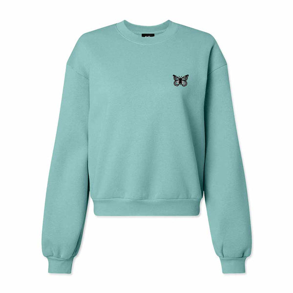 dalix Dalix Butterfly Midweight Fleece Relaxed Sweatshirt