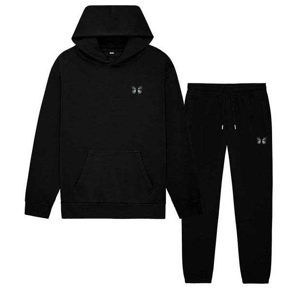dalix Dalix Butterfly Midweight Fleece Relaxed Sweatsuit