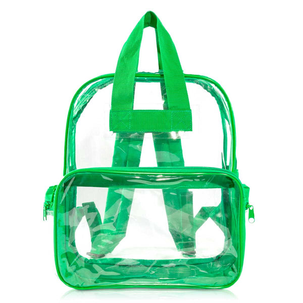 Dalix Dalix Clear Backpack Bags Smooth Plastic Transparent See Through