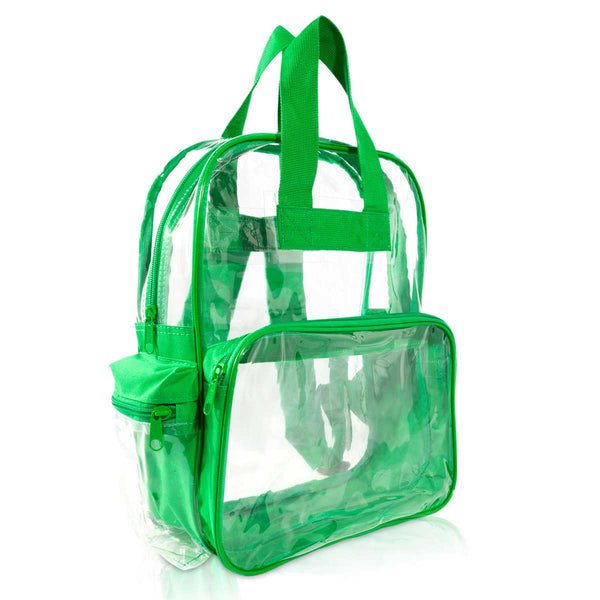 dalix Dalix Clear Backpack Bags Smooth Plastic Transparent See Through