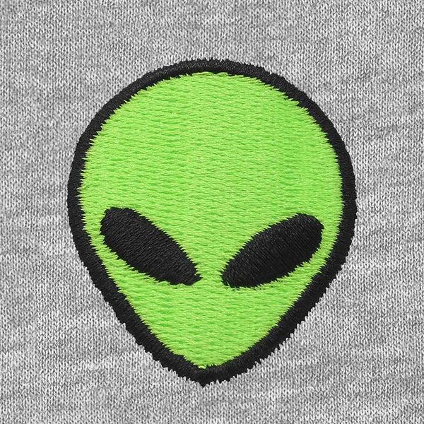 Dalix Dalix Alien Cropped Zip Hoodie