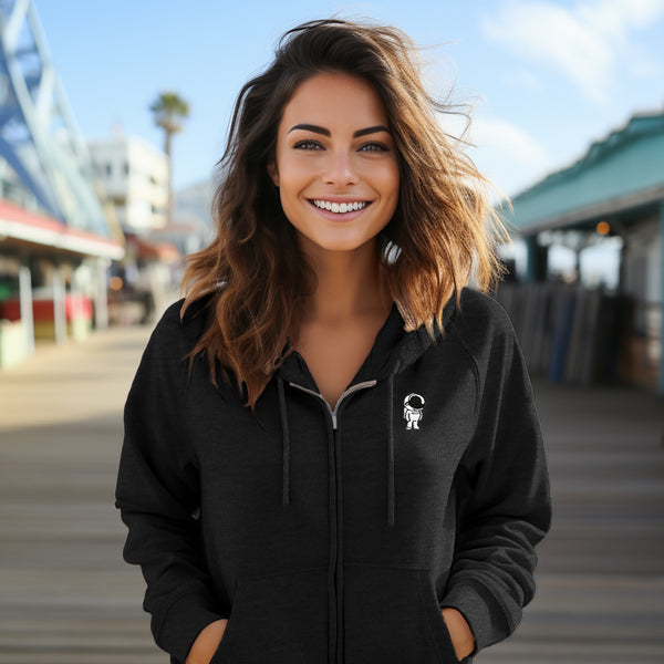 Dalix Dalix Astronaut Washed Zip Hoodie