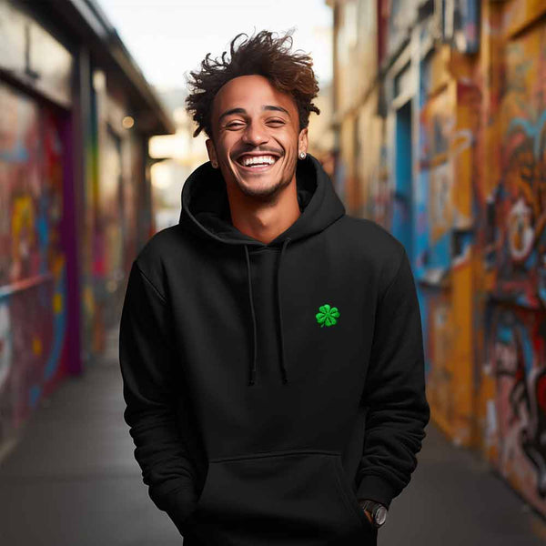 Dalix Dalix Clover Midweight Fleece Hoodie