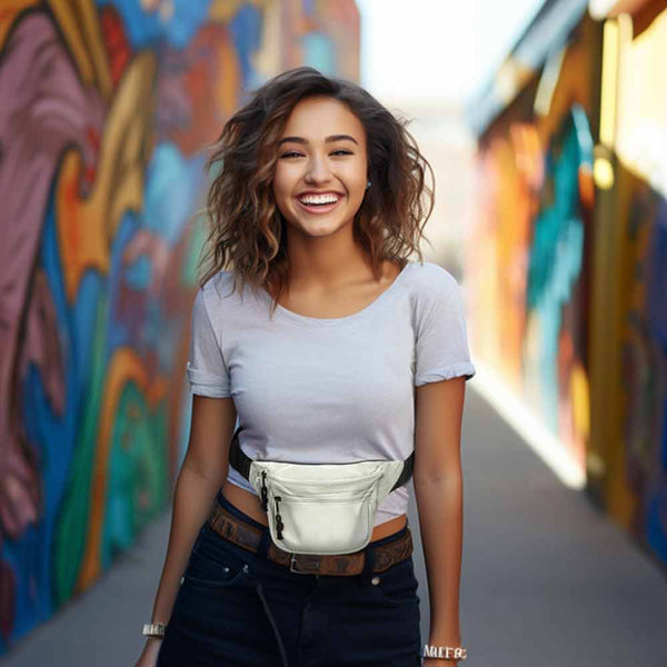 Dalix Dalix Fanny Pack W/ 3 Pockets