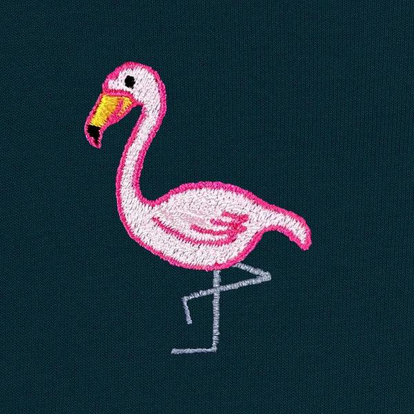 Dalix Dalix Flamingo Cropped Hoodie