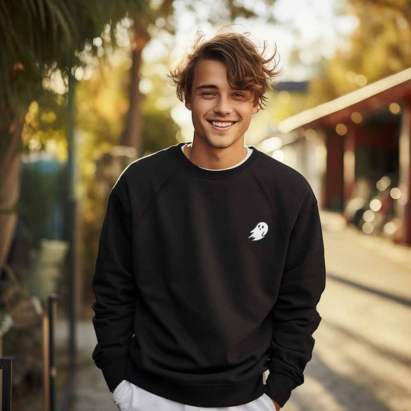 Dalix Dalix Ghost Crewneck Sweatshirt