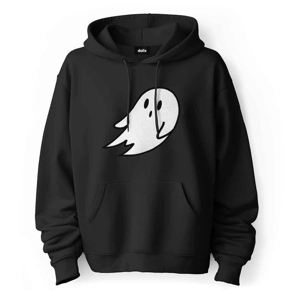Dalix Dalix Giant Ghost Midweight Fleece Hoodie