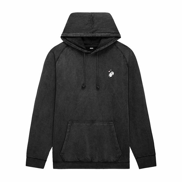 dalix Dalix Heartly Ghost Mineral Washed Hoodie
