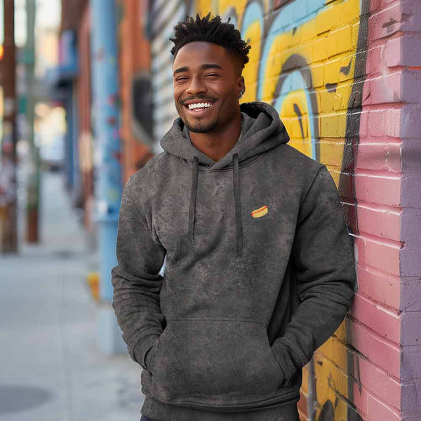 Dalix Dalix Hot Dog Mineral Wash Hoodie