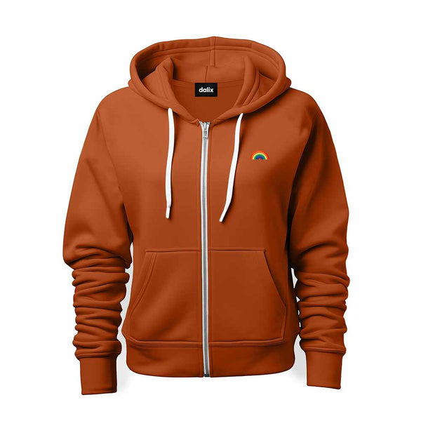 dalix Dalix Rainbow Zip Hoodie