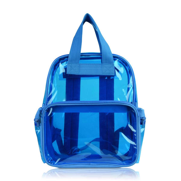 Dalix Dalix Small Neon Clear Backpacks