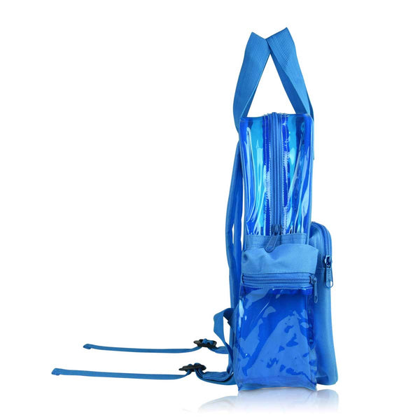 Dalix Dalix Small Neon Clear Backpacks