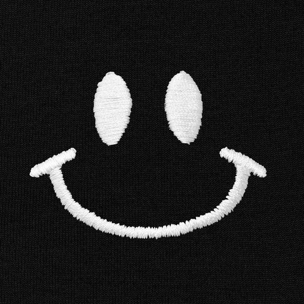 Dalix Dalix Smile Face Zip Hoodie