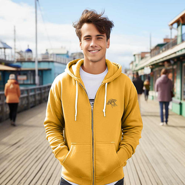 Dalix Dalix UFO Zip Hoodie