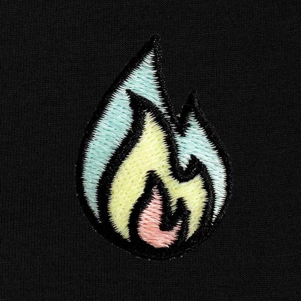 Dalix Dalix Fire Midweight Fleece Zip Hoodie (Glow In The Dark)
