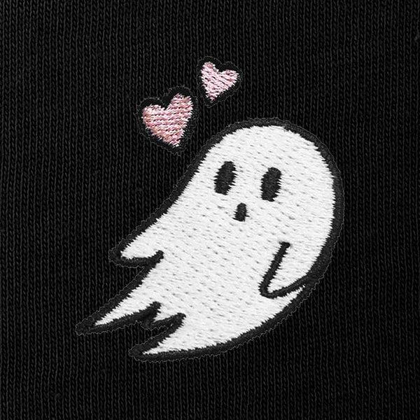 Dalix Dalix Heartly Ghost Midweight Fleece Relaxed Sweatshirt