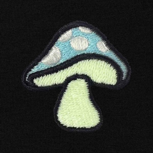 Dalix Dalix Mushroom Midweight Fleece Zip Hoodie (Glow In The Dark)