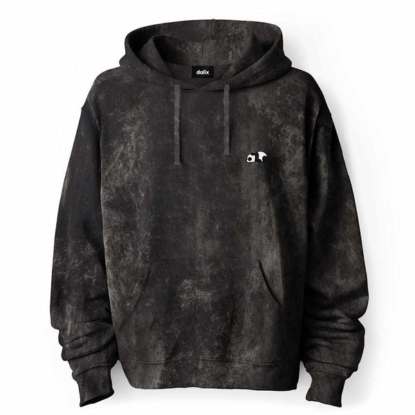 dalix Dalix Panda Midweight Fleece Mineral Wash Hoodie