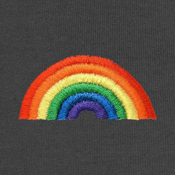 Dalix Dalix Rainbow Midweight Fleece Crewneck Sweatshirt