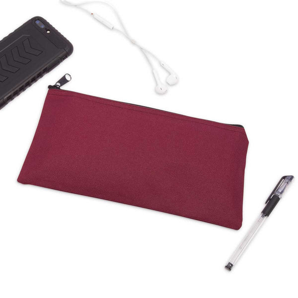 Dalix Dalix Zippered Money Pouch Bank Bag Security Deposit Bags Assorted Colors 6 Pack
