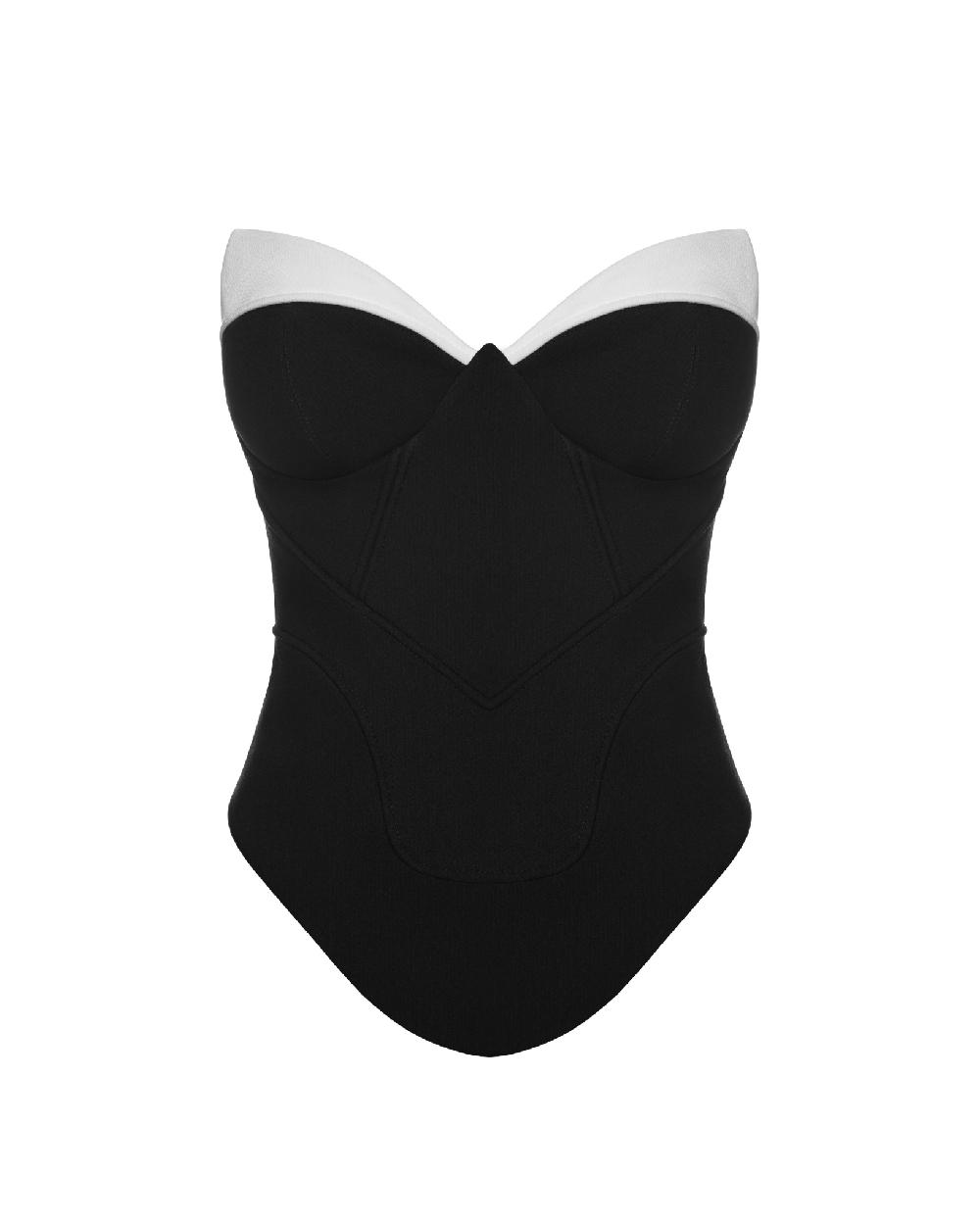 dalood B&W Corset