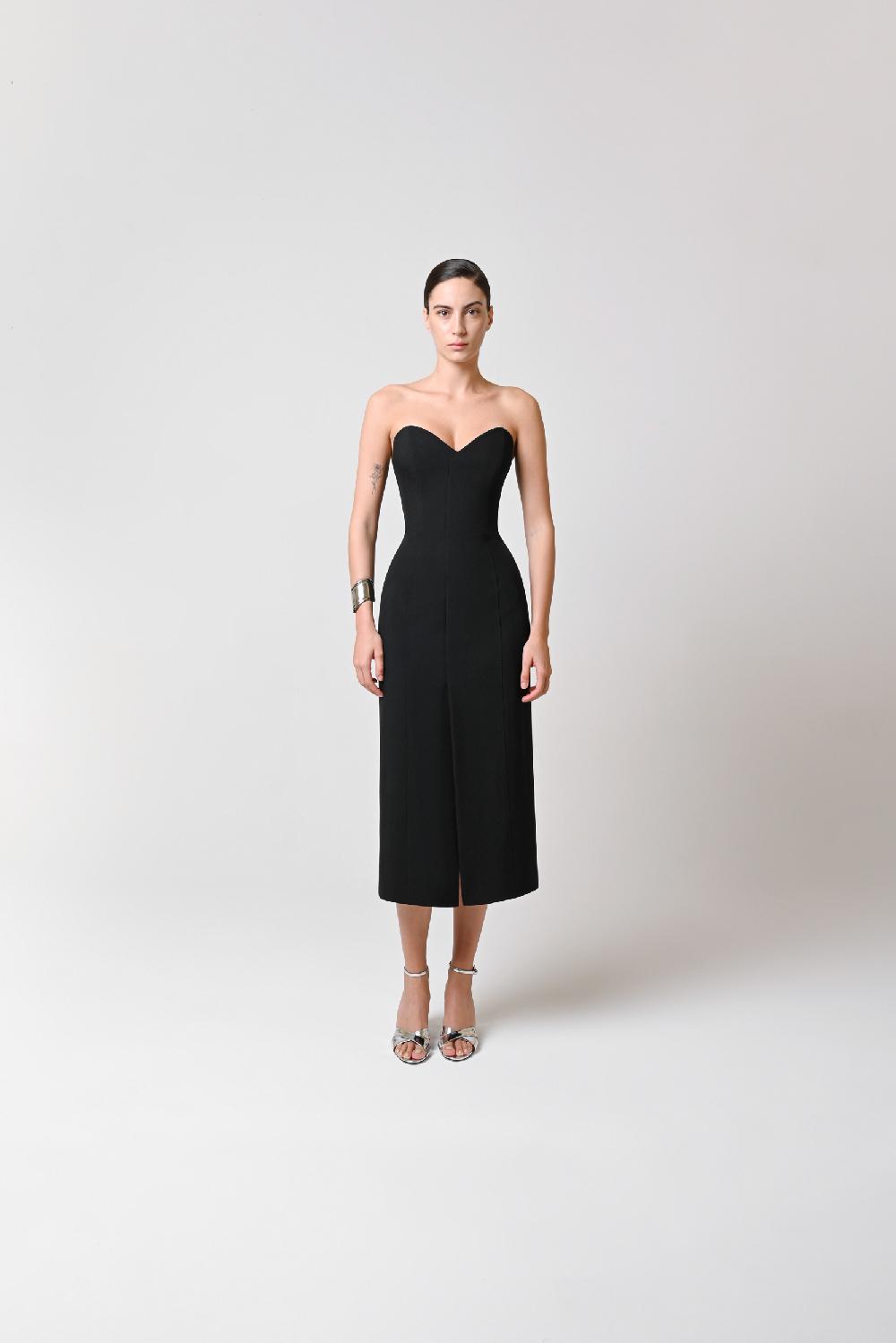 Dalood Black Corset Dress