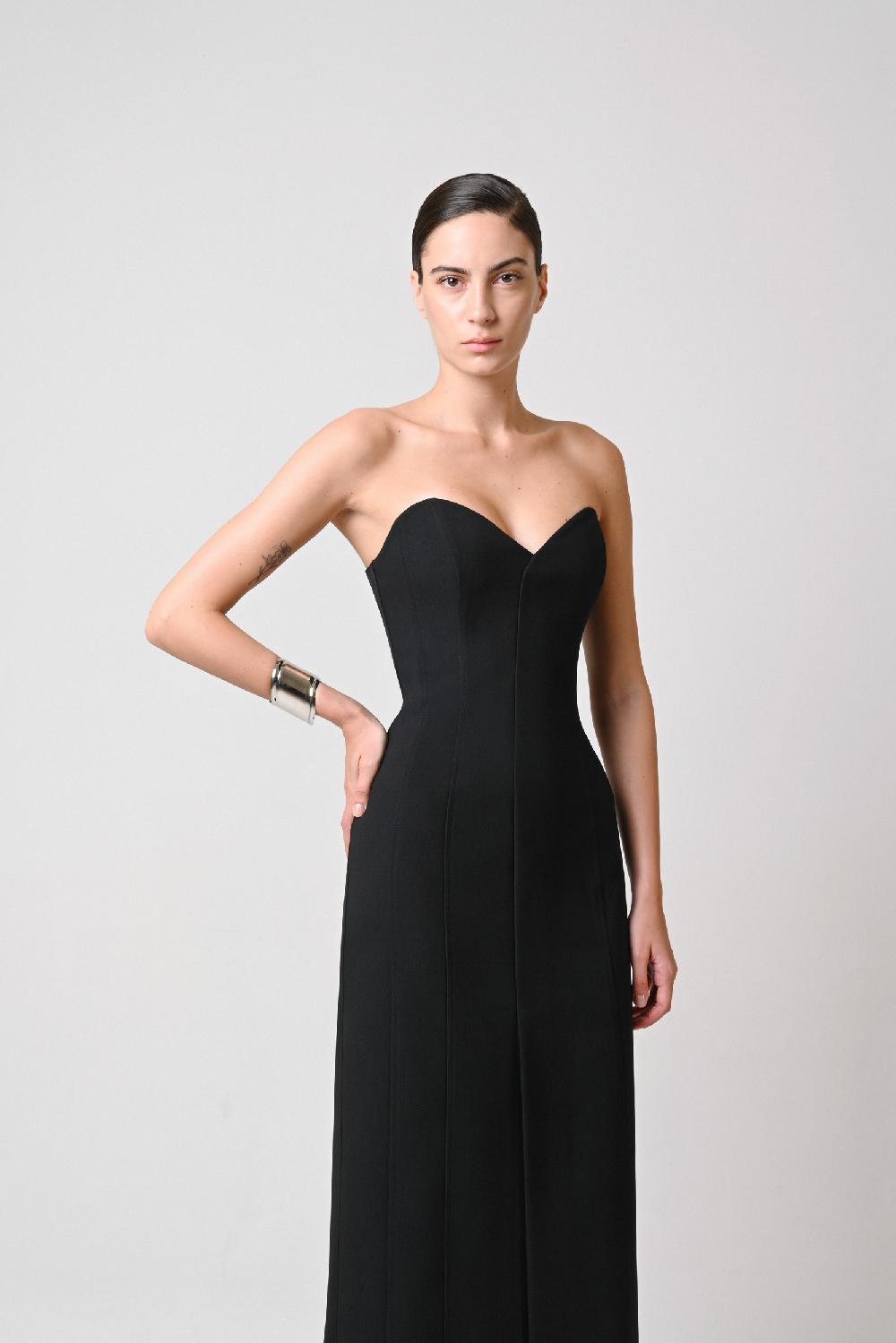 Dalood Black Corset Dress