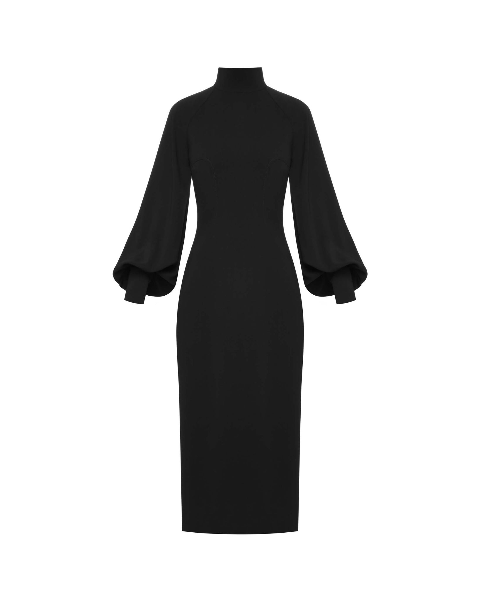 dalood Black Midi Dress