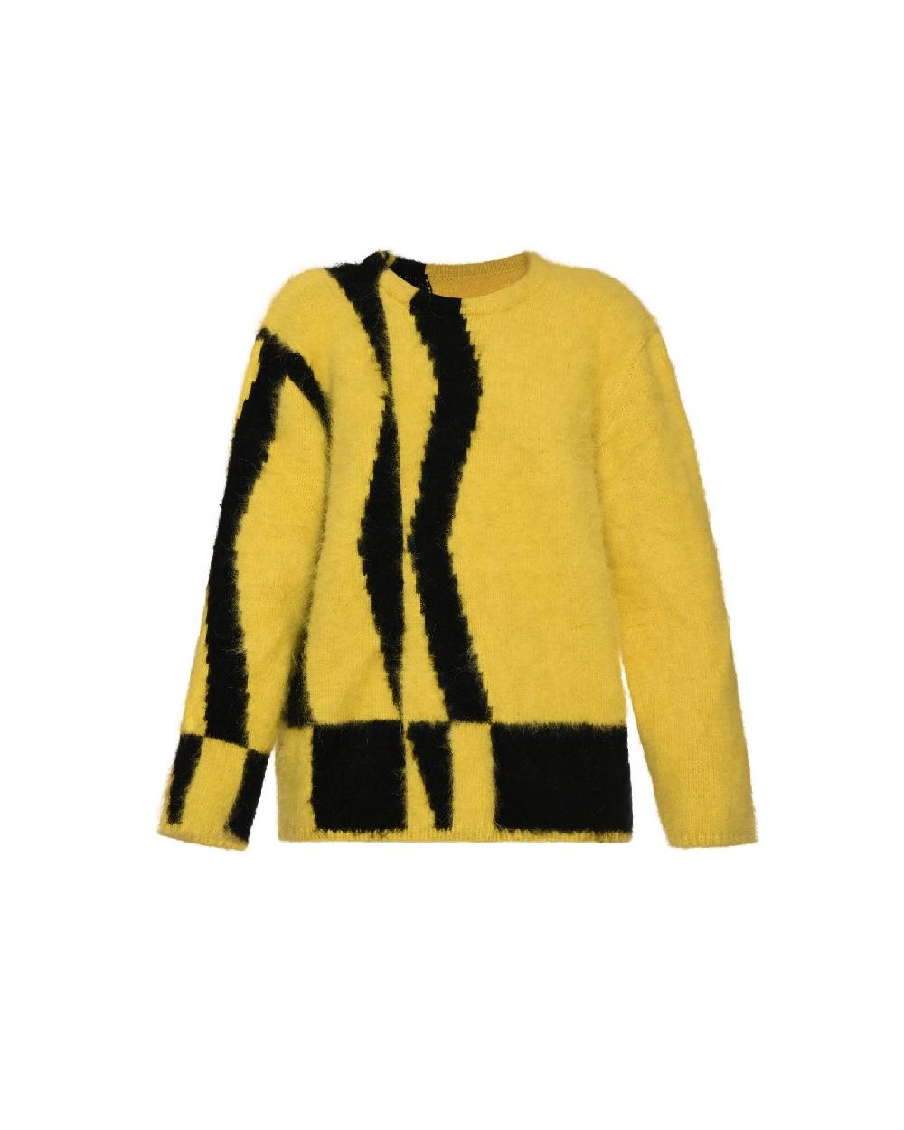 dalood Black & Yellow Sweater
