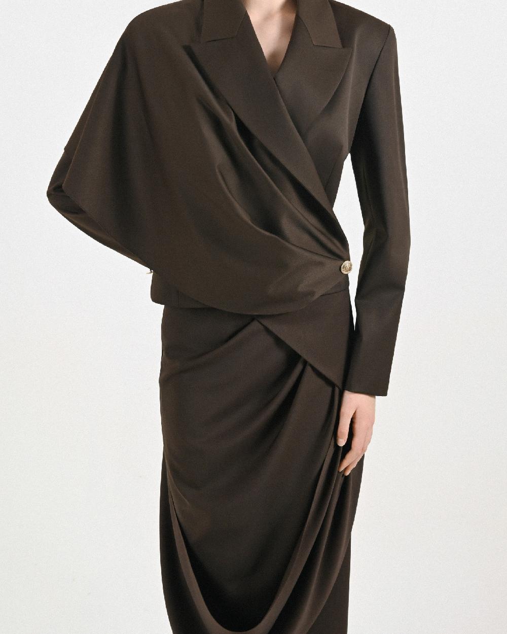 Dalood Blazer With Drape