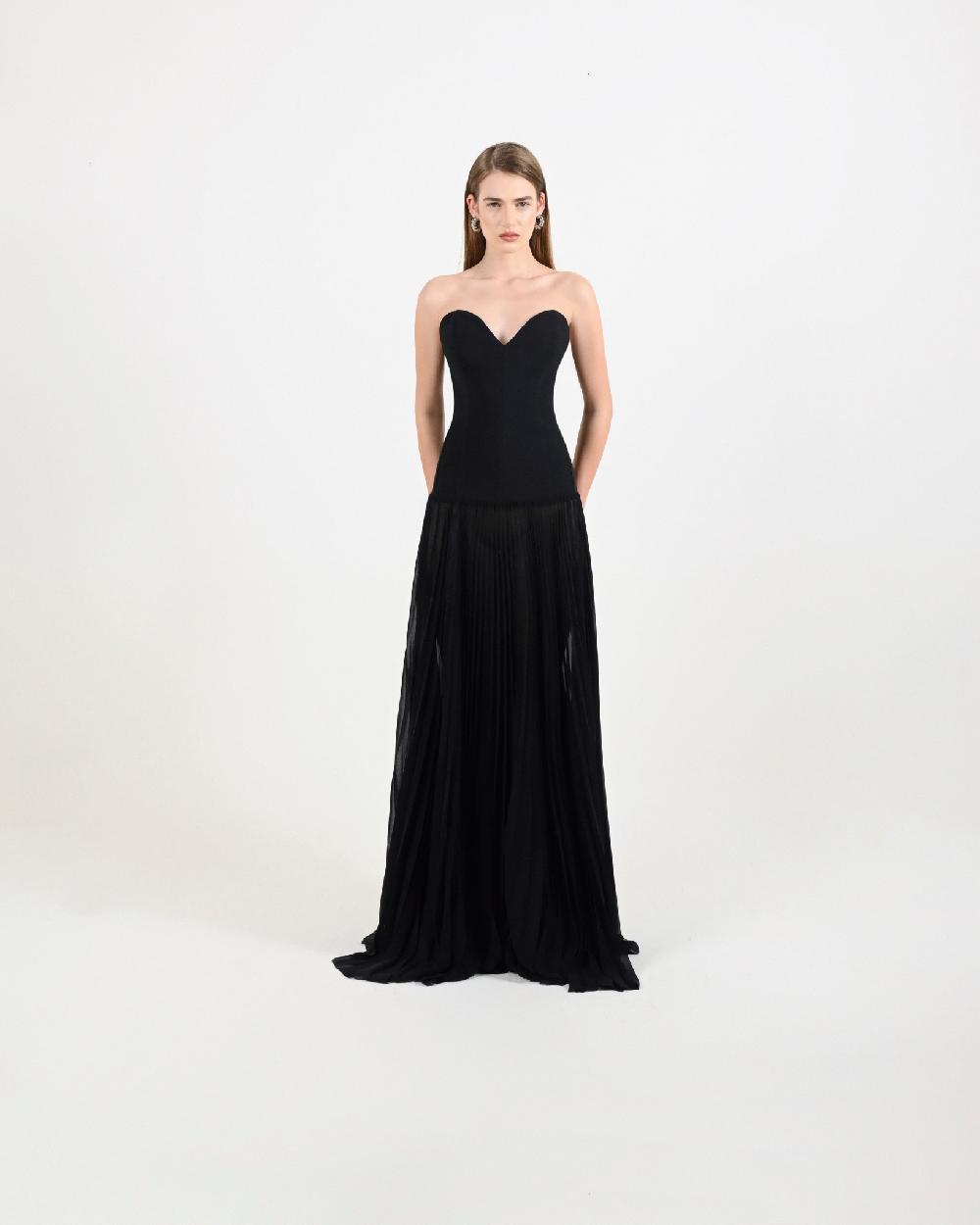 Dalood Bustier Maxi Dress
