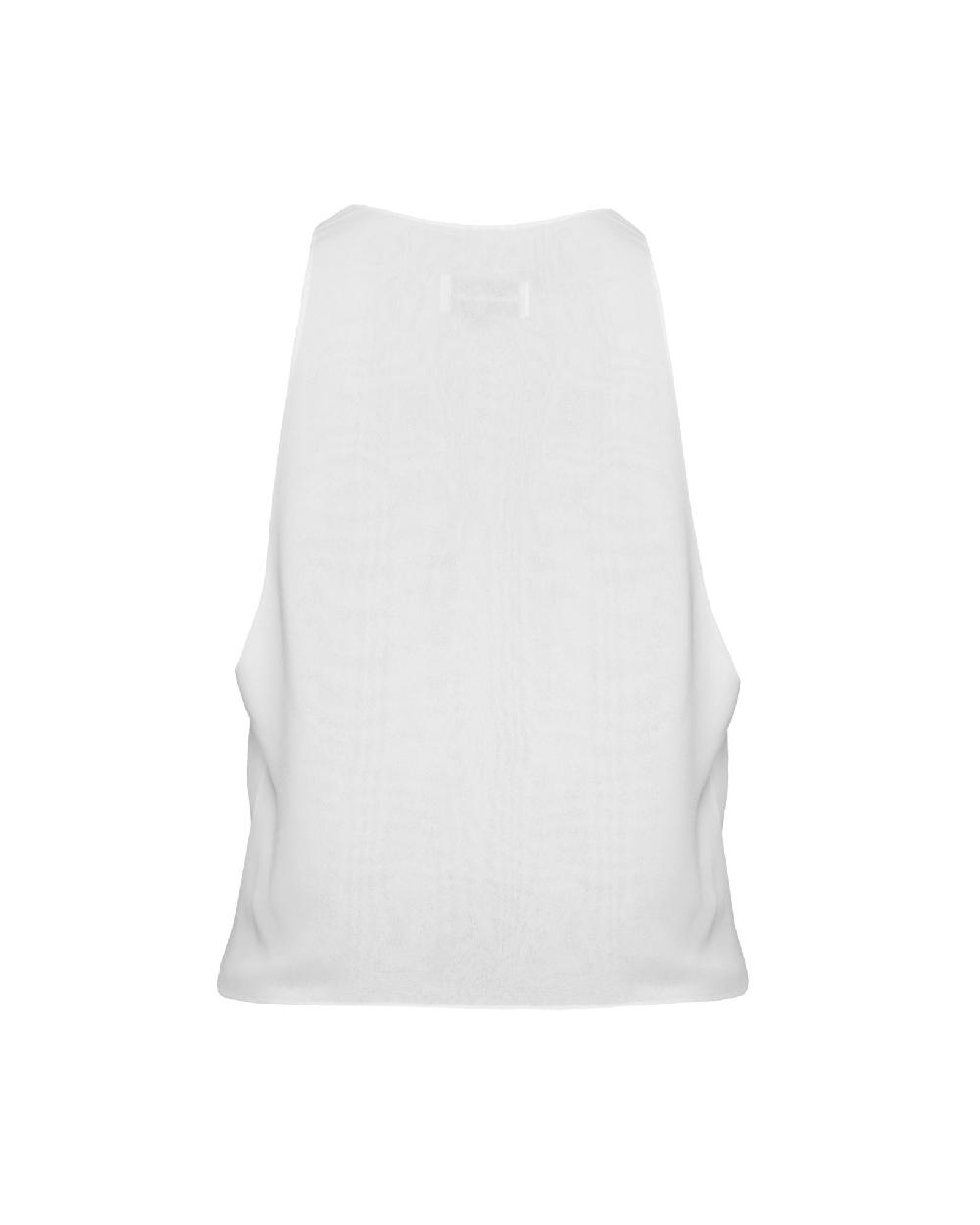 Dalood Chiffon White Top