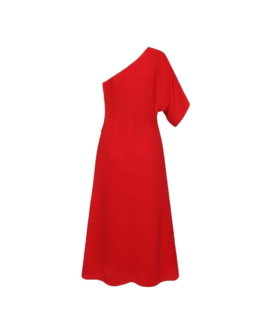Dalood Diane Dress In Red